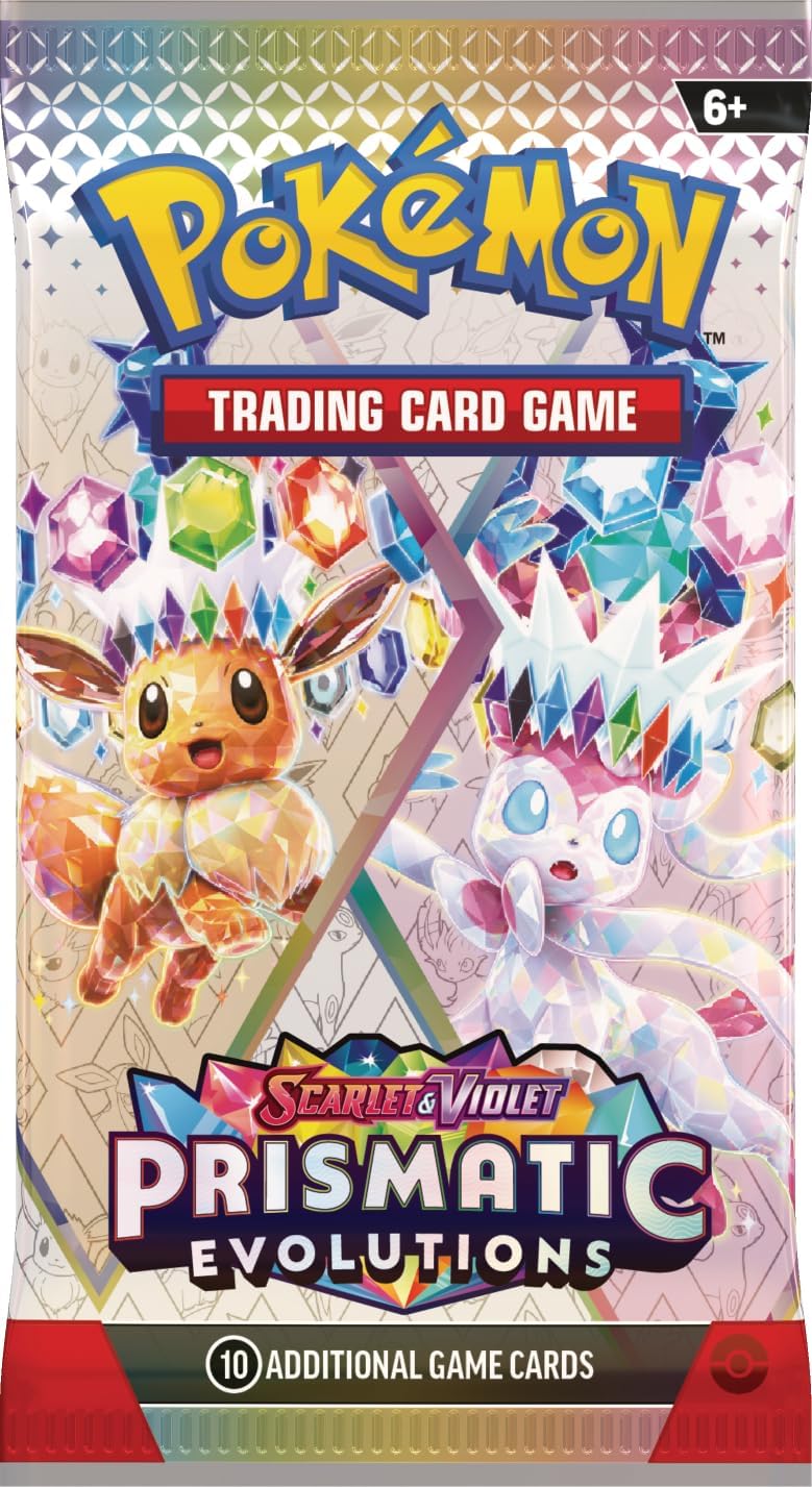 Pokémon TCG: Scarlet & Violet—Prismatic Evolutions Booster Bundle (6 Booster Packs)