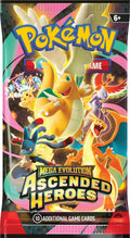 Pokémon Mega Evolution Ascended Heroes Booster Pack