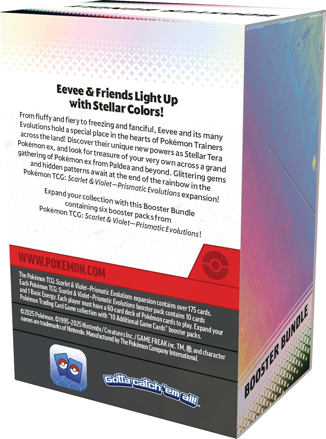Pokémon TCG: Scarlet & Violet—Prismatic Evolutions Booster Bundle (6 Booster Packs)