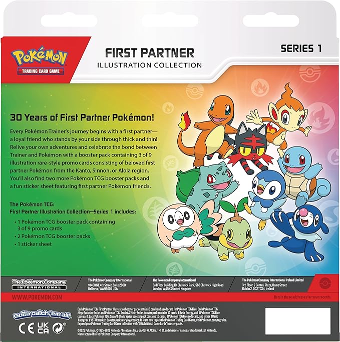 Pokémon TCG First Partner Illustration Collection Series 1