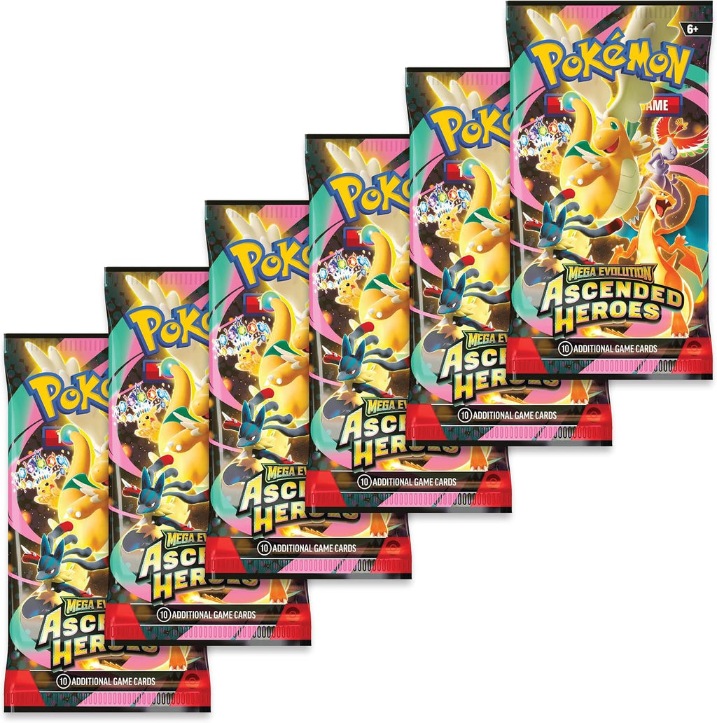 Pokémon Mega Evolution Ascended Heroes Booster Pack
