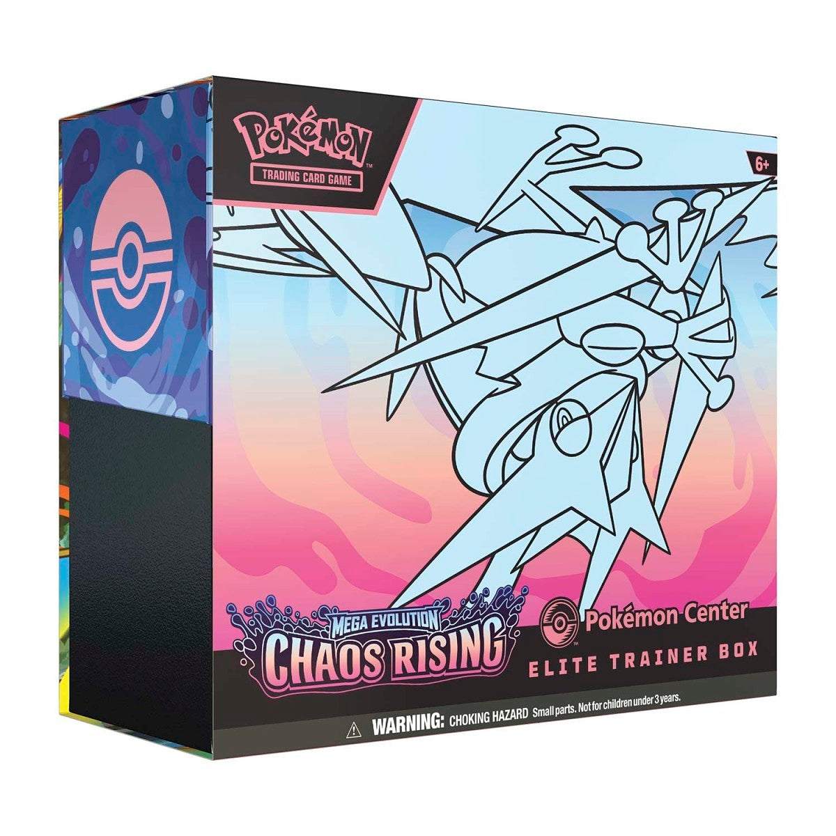 Pokémon TCG Mega Evolution Chaos Rising Pokémon Center Elite Trainer Box
