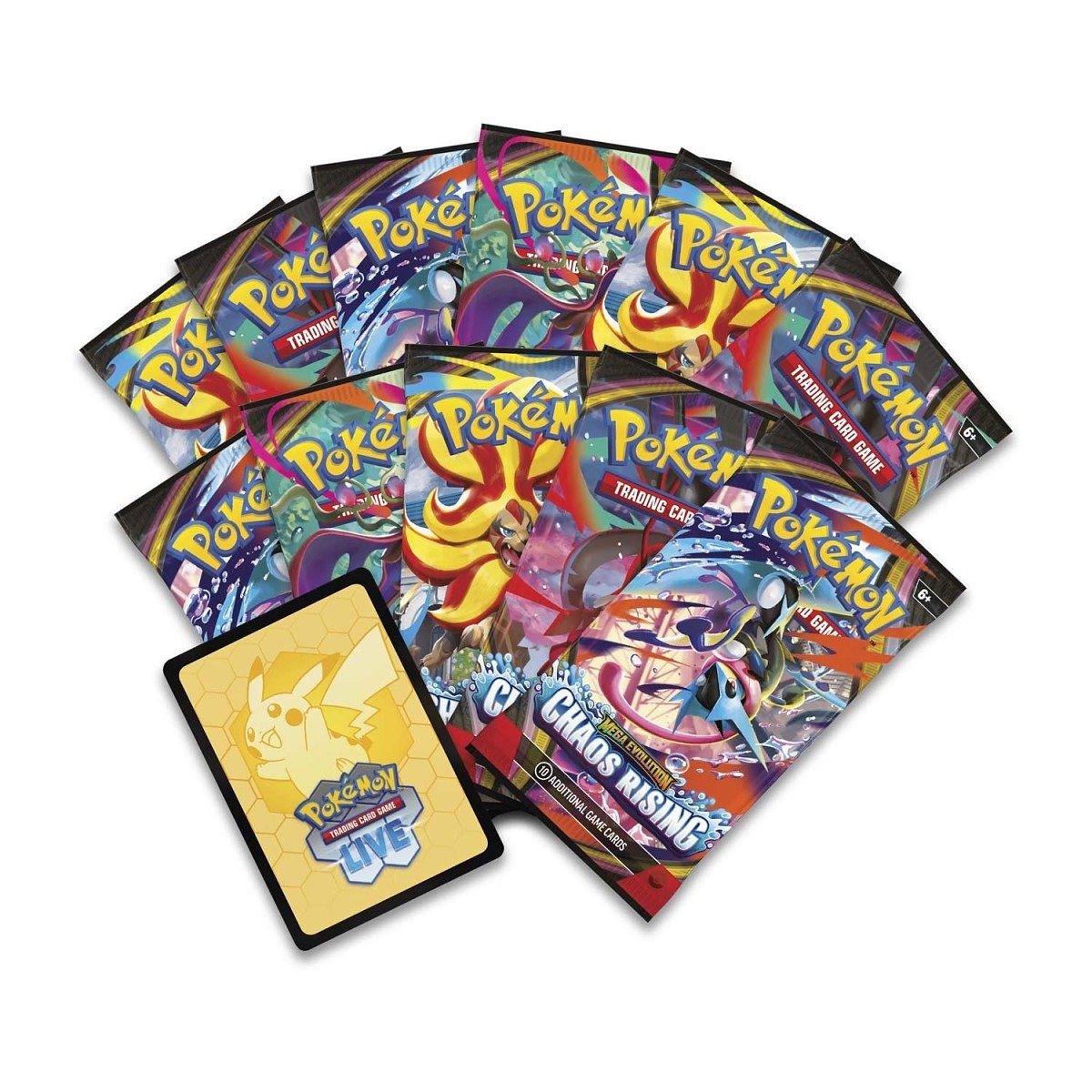 Pokémon TCG Mega Evolution Chaos Rising Pokémon Center Elite Trainer Box