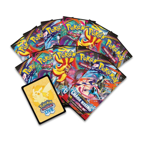 Pokémon TCG Mega Evolution Chaos Rising Pokémon Center Elite Trainer Box