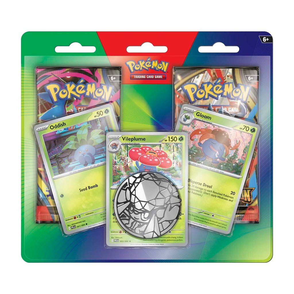Pokémon TCG Enhanced 2-Pack Blister - Oddish, Vileplume & Gloom Promo