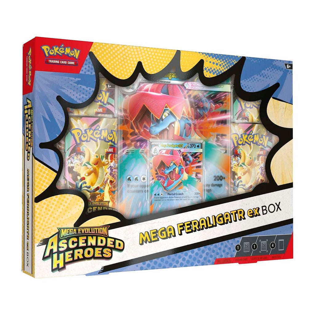 Pokémon TCG: Mega Evolution Ascended Heroes – Mega Feraligatr ex Box
